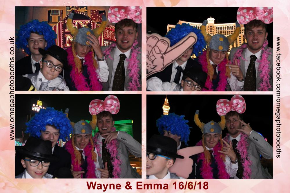 Emma & Wayne's Wedding | View more photos from the event at gallery.omegaphotobooths.co.uk/u/Omega-Photobooths/Emma-Waynes-Wedding